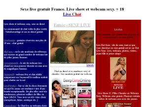 webcam / sexcam live show gratuit